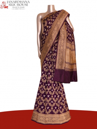 Grand Contemporary Banarasi Silk Saree